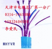 MHYVR(PUYVR)矿用屏蔽通信电缆MHYVP矿用电话线