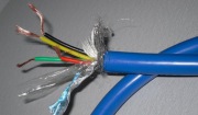 屏蔽矿用通信电缆PUYVRP 1×2×7/0.28